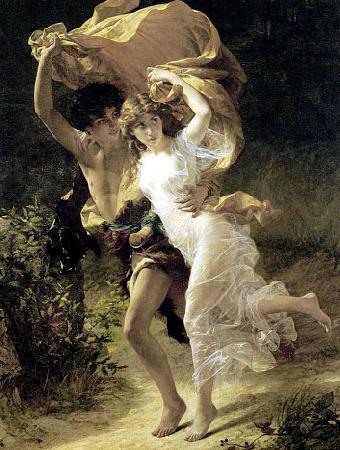 Pierre-Auguste Cot The Storm China oil painting art